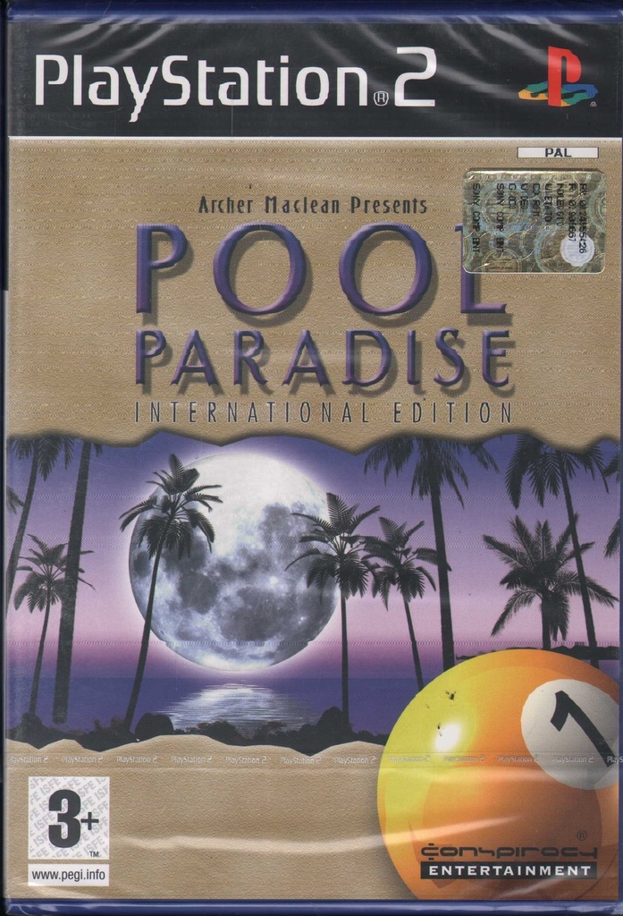 [5060050944230] Pool Paradise International Edition Playstation 2 PS2 Sigillato 5060050944230