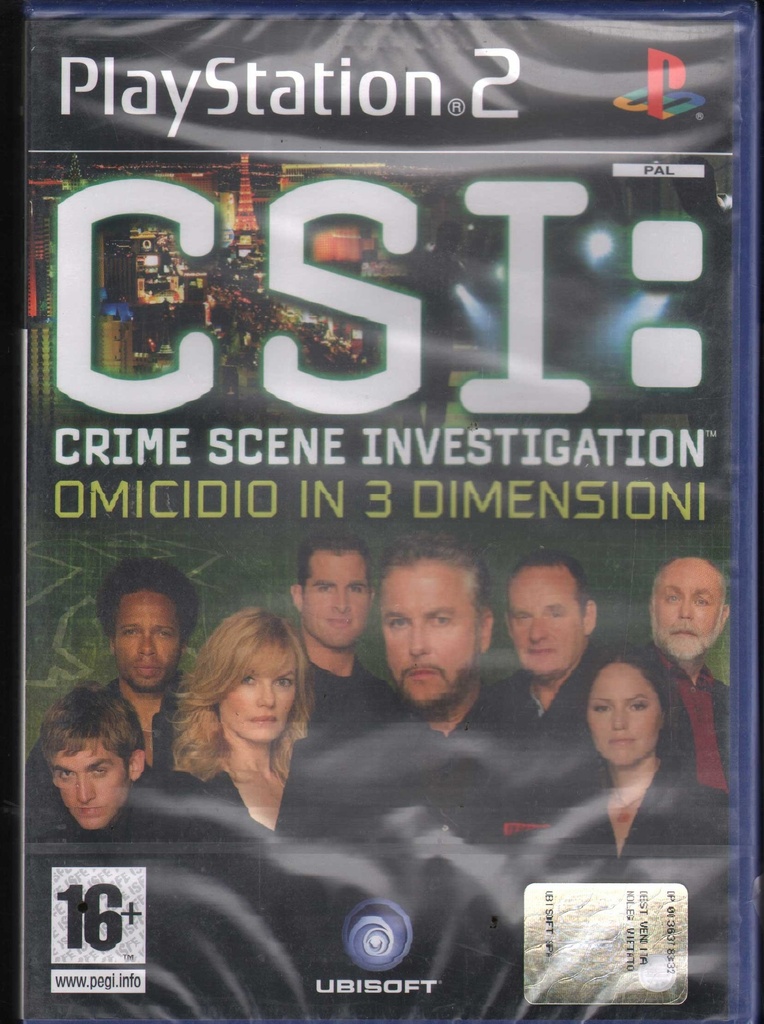 [3307210262943] CSI - Crime Scene Investigation Playstation 2 PS2 Sigillato 3307210262943