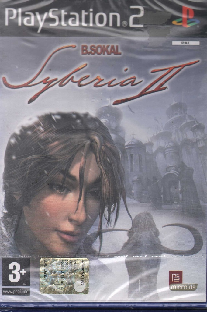 [3342184987171] Syberia II Playstation 2 PS2 Sigillato 3342184987171