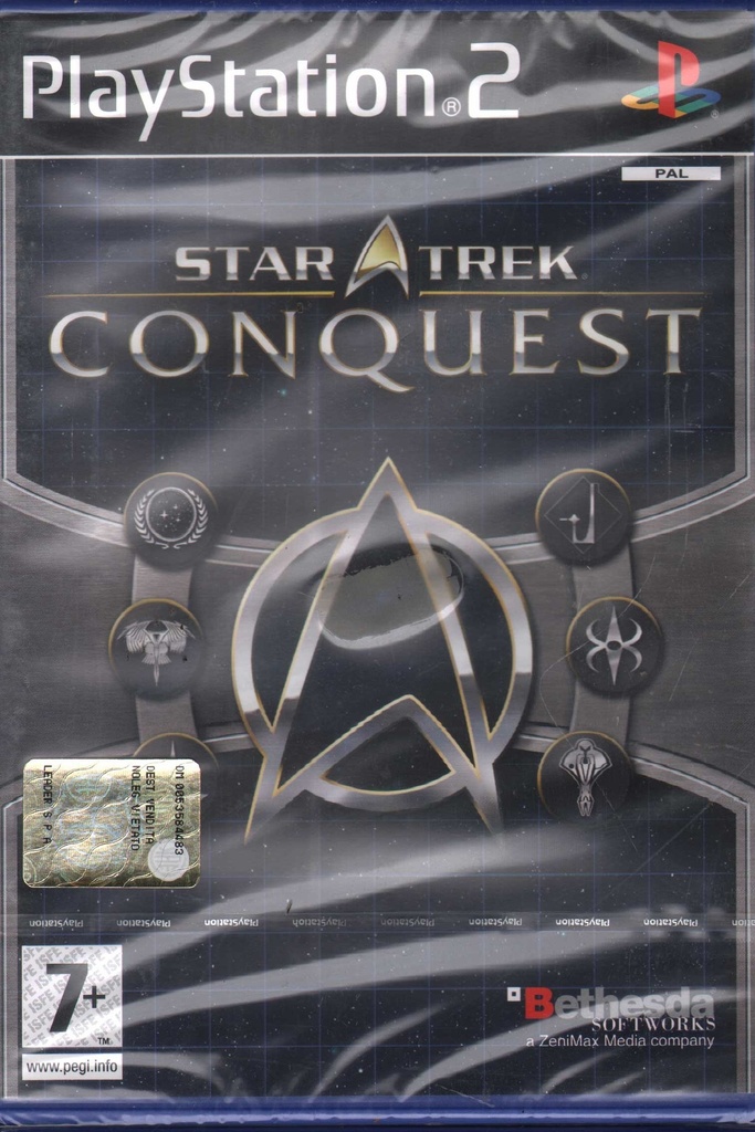 [0093155130418] Star Trek Conquest Playstation 2 PS2 Sigillato 0093155130418