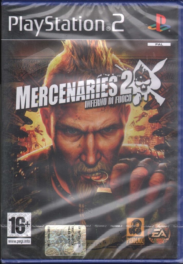 [5030947059040] Mercenaries 2 Inferno Di Fuoco Playstation 2 PS2 Sigillato 5030947059040
