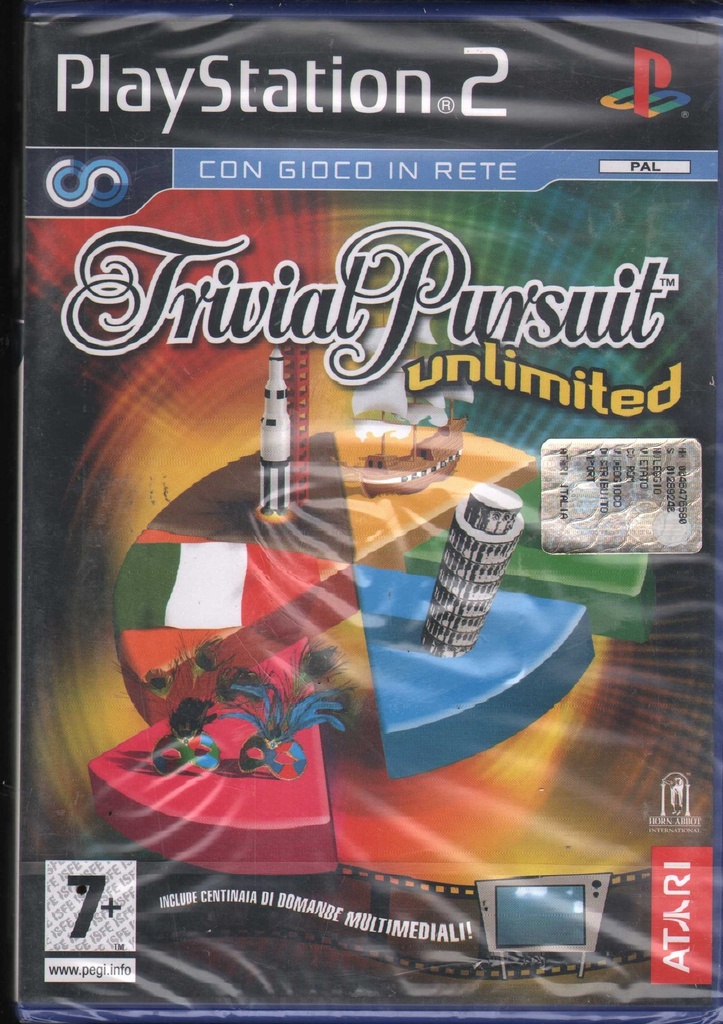 [3546430111277] Trivial Pursuit Unlimited Playstation 2 PS2 Sigillato 3546430111277