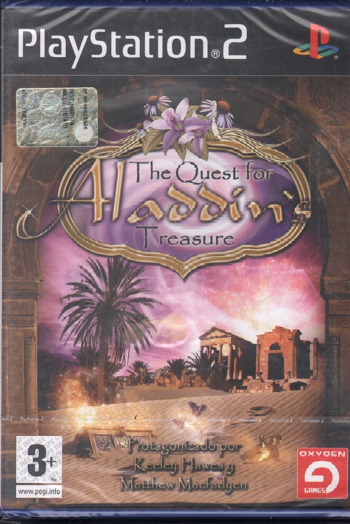 [5060015536173] Quest For Aladdin's Treasure Playstation 2 PS2 Sigillato 5060015536173