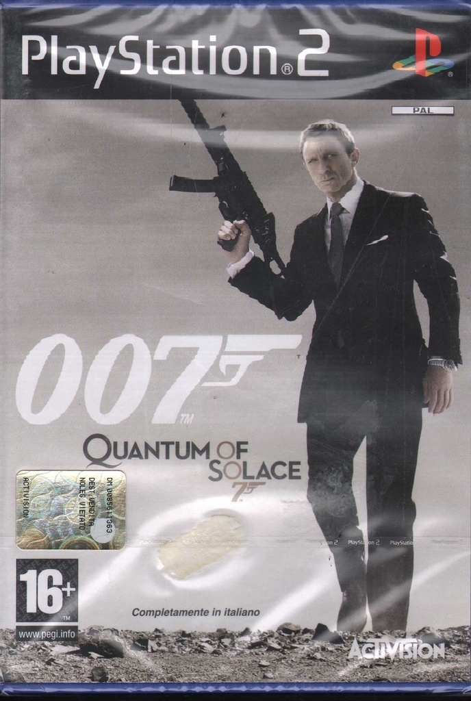 [5030917056185] James Bond Quantum Of Solace Playstation 2 PS2 Sigillato 5030917056185
