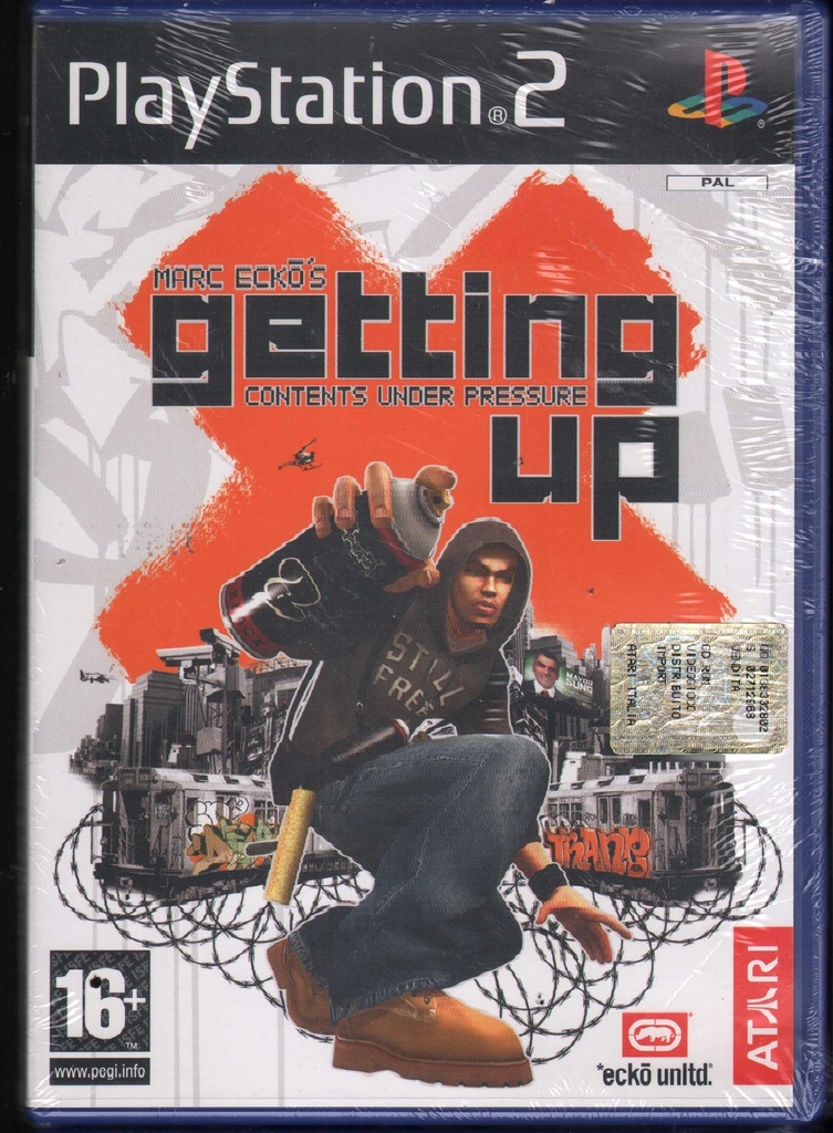 [3546430116951] Marc Ecko's Getting Up: Contents Under Pressure Playstation 2 PS2 Sigillato 3546430116951