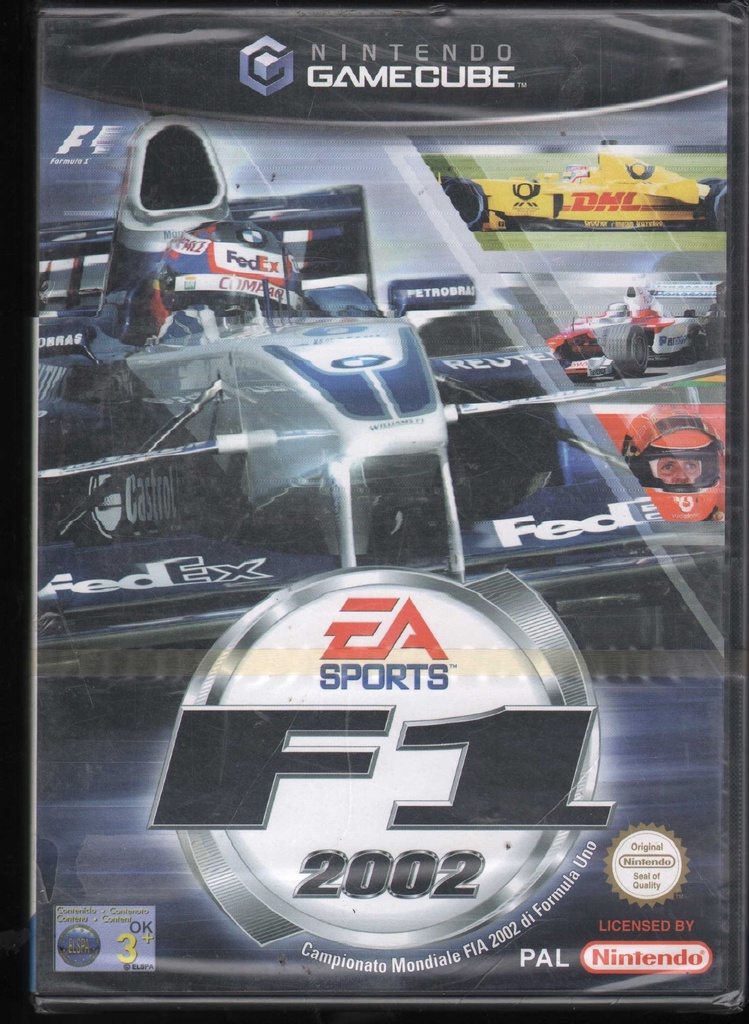 [5030947031145] F 1 2002, Formula 1 Nintendo Gamecube Sigillato 5030947031145