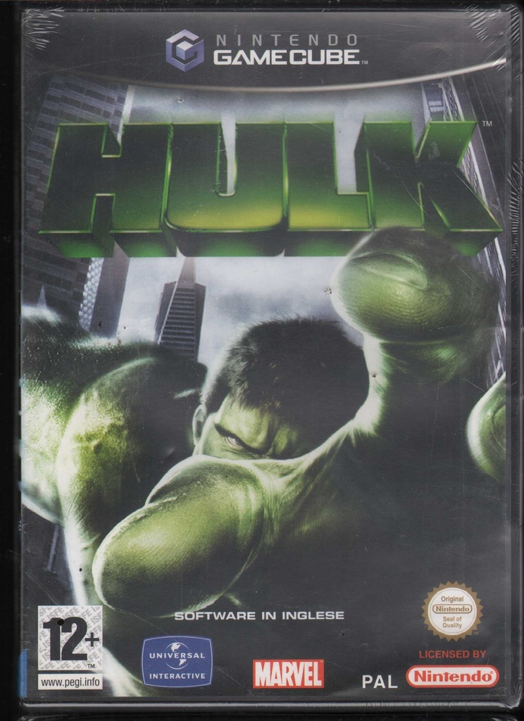 [3348542177215] Hulk Nintendo Gamecube Sigillato 3348542177215