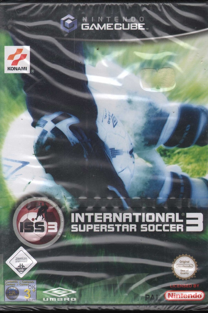 [4012927090305] International Superstar Soccer 3 Nintendo Gamecube Sigillato 4012927090305