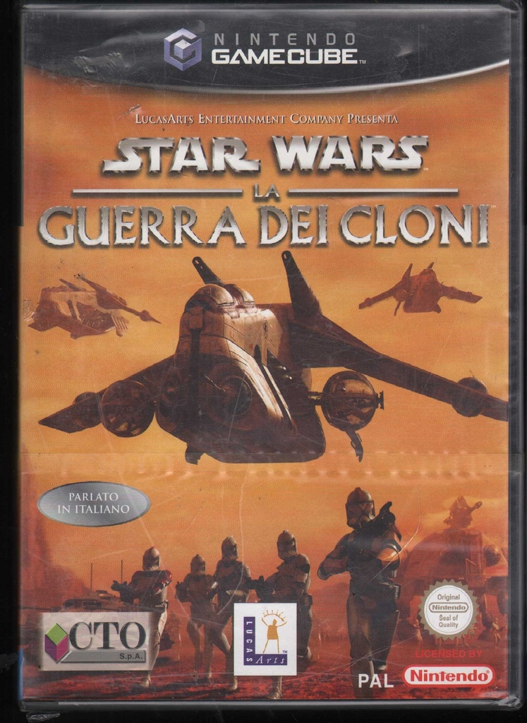 [8015887003398] Star Wars – La Guerra Dei Cloni Nintendo Gamecube Sigillato 8015887003398