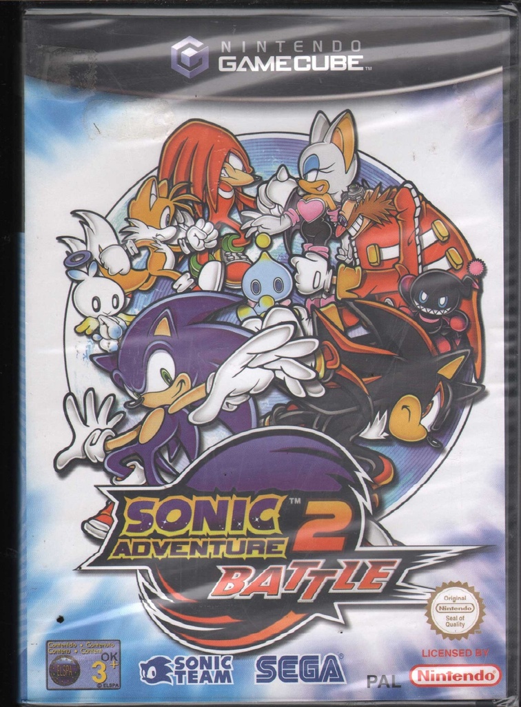 [3546430026311] Sonic Adventure 2 Battle Nintendo Gamecube Sigillato 3546430026311