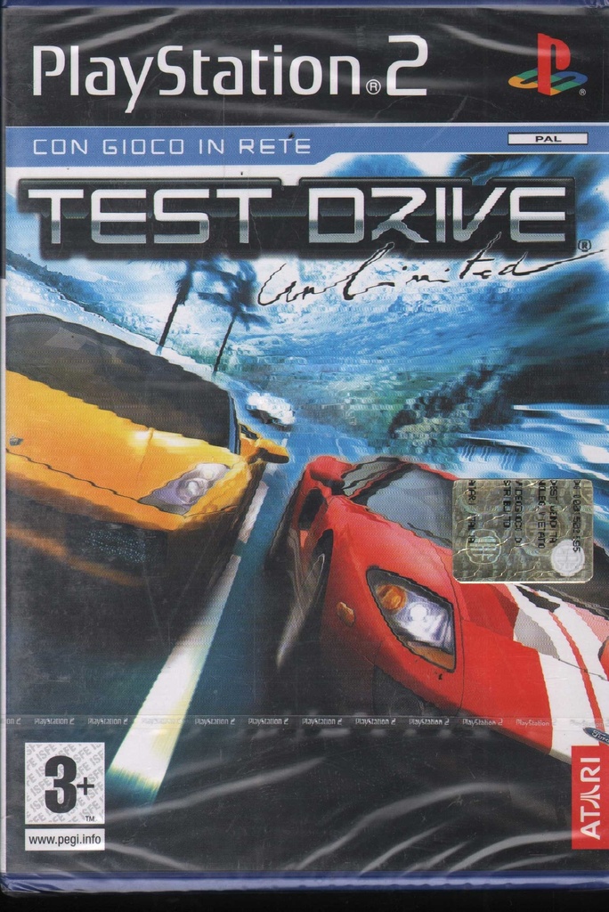 [3546430123867] Test Drive Unlimited Playstation 2 PS2 Sigillato 3546430123867