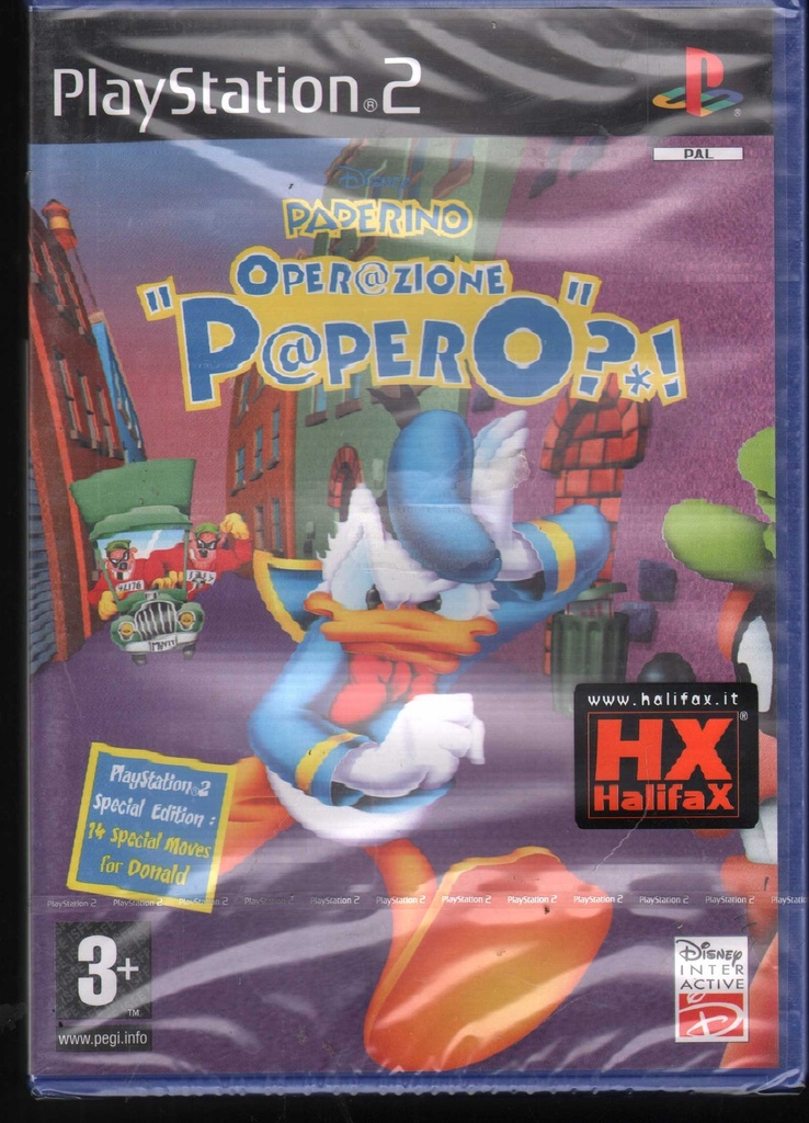 [8023171005461] Paperino, Operazione Papero Playstation 2 PS2 Sigillato 8023171005461
