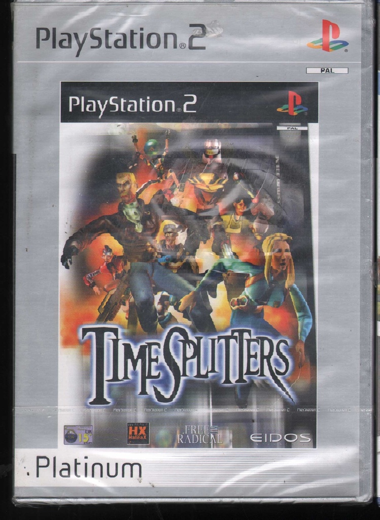[5032921016629] Platinum Timesplitters Playstation 2 PS2 Sigillato 5032921016629