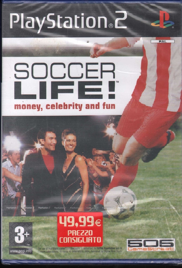 [8023171004839] Soccer Life Playstation 2 PS2 Sigillato 8023171004839