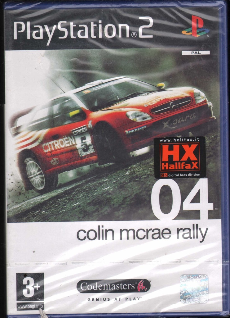 [5024866322231] Colin Mcrae Rally 04 Playstation 2 PS2 Sigillato 5024866322231