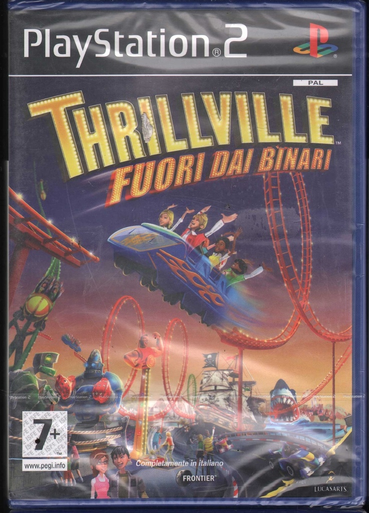 [0023272004828] Thrillville Fuori Dai Binari Playstation 2 PS2 Sigillato 0023272004828