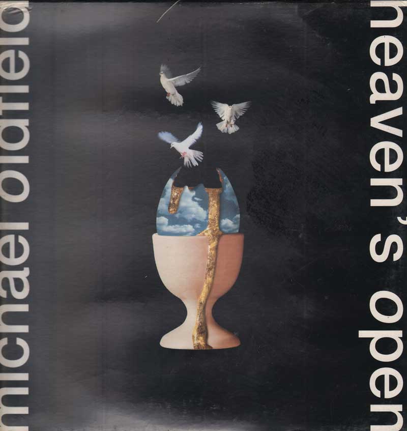 Heaven's Open Lp 33 Giri Mike Oldfield