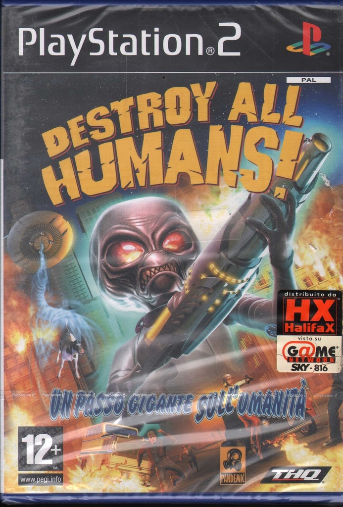 [4005209063968] Destroy All Humans Playstation 2 PS2 Sigillato 4005209063968
