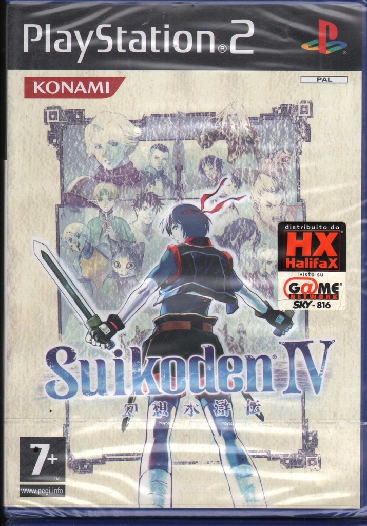 [4012927025680] Suikoden IV Playstation 2 PS2 Sigillato 4012927025680