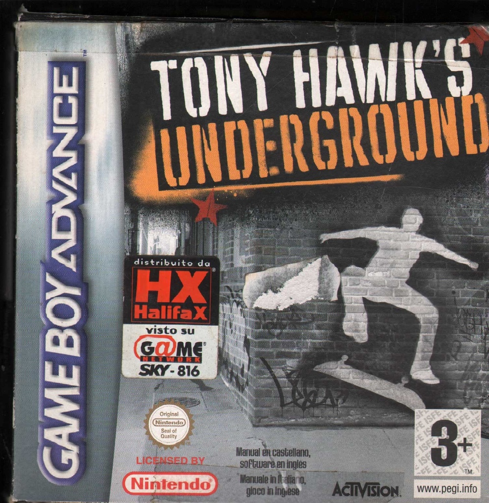 [5030917021572] Tony Hawk's Underground Game Boy Sigillato 5030917021572