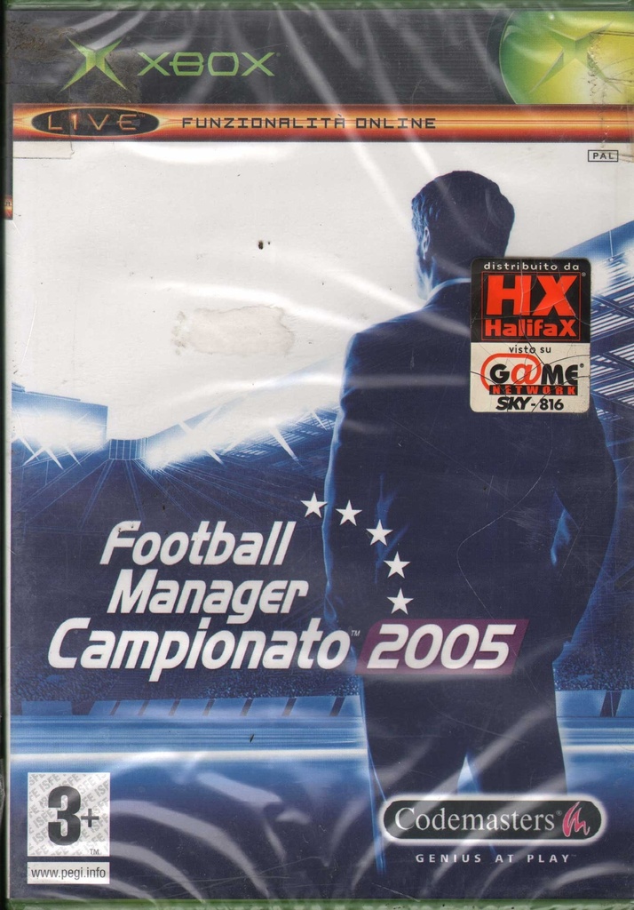 [5024866325843] Football Manager Camp. 05 Videogioco XBOX 5024866325843 Sigillato