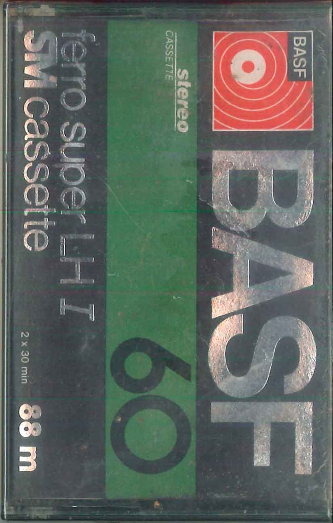 [BASF60] BASF Ferro Super LH I 60 - 88m SM Cassette Sigillata