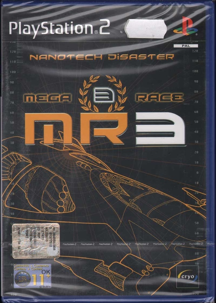 [3700265600751] Mega Race 3 MR 3 Videogioco Playstation 2 PS2 Sigillato