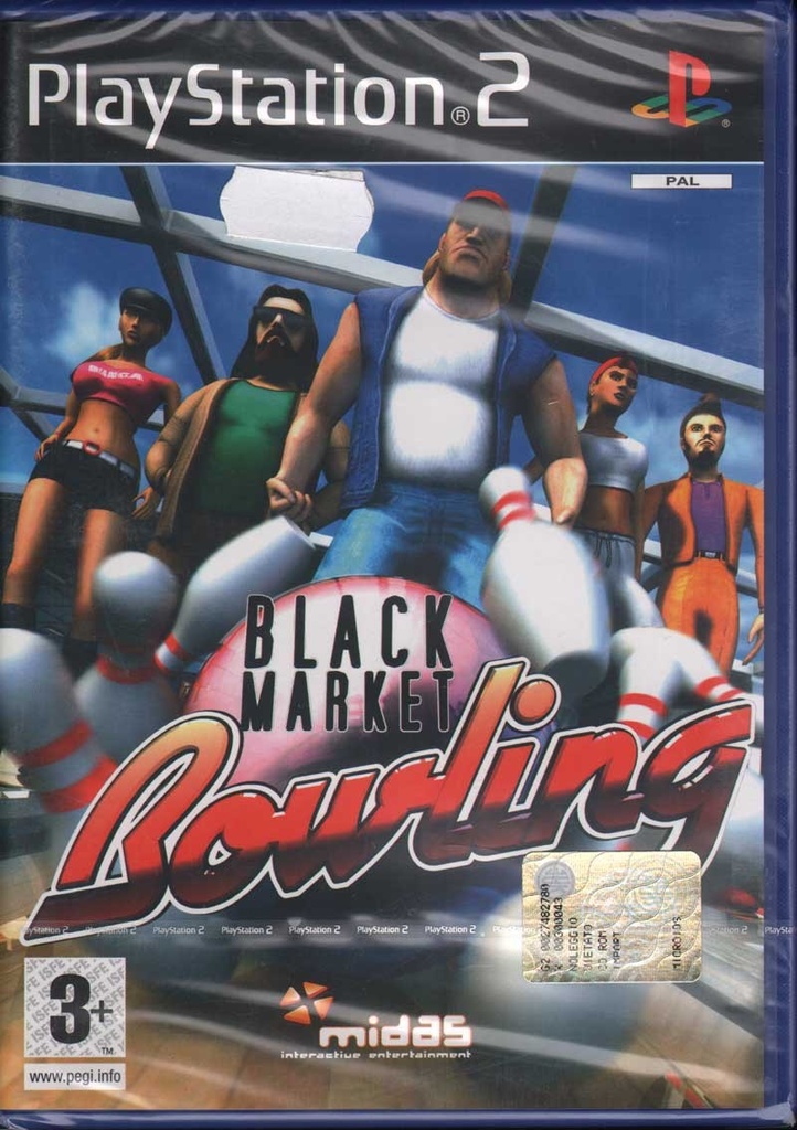 [5036675006318] Black Market Bowling Videogioco Playstation 2 PS2 Sigillato