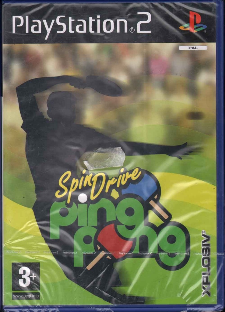 [5017783018585] Spindrive Ping Pong Videogioco Playstation 2 PS2 Sigillato 5017783018585