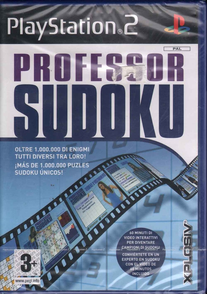 [5017783023459] Professor Sudoku Videogioco Playstation 2 PS2 Sigillato 5017783023459