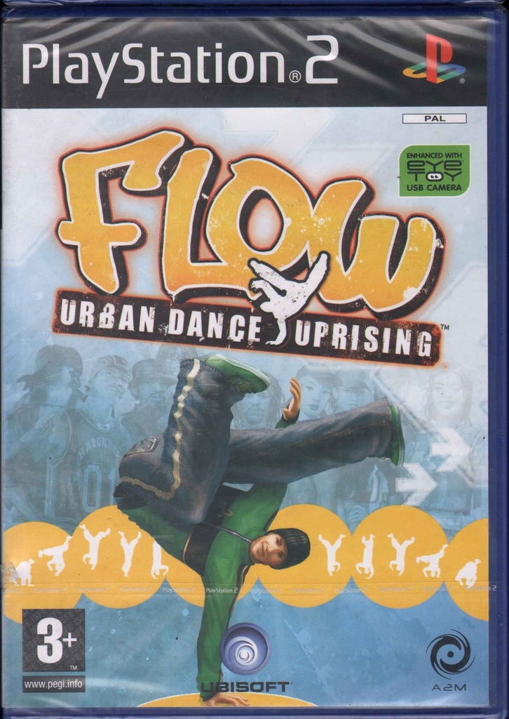 [3307210211965] Flow: Urban Dance Uprising Videogioco Playstation 2 PS2 Sigillato 3307210211965