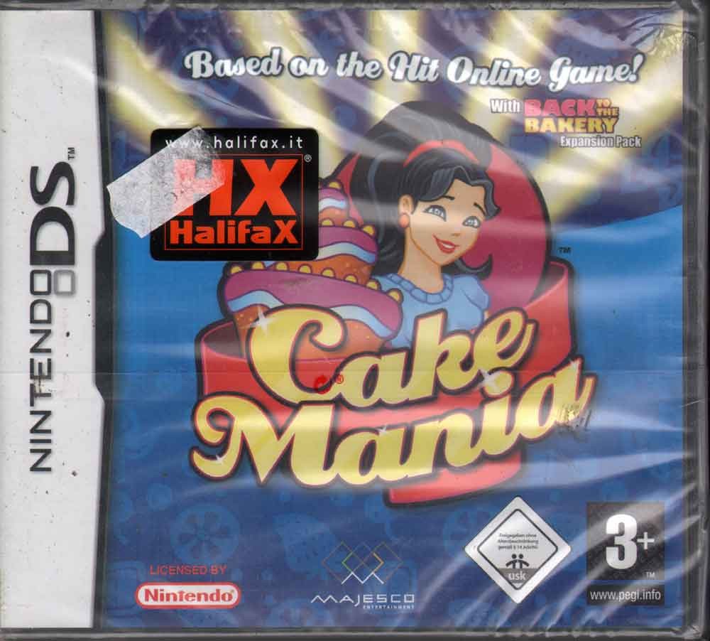 [5060136650086] Cake Mania Videogioco Nintendo DS NDS Sigillato
