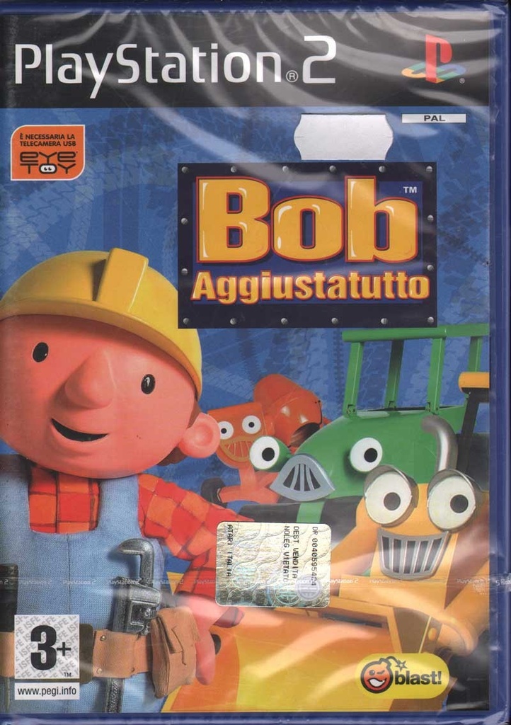 [5051272000552] Bob Aggiustatutto Videogioco Playstation 2 PS2 Sigillato 5051272000552