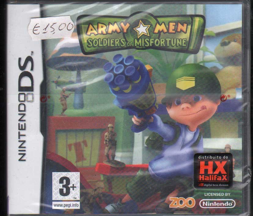 [5060034556220] Army Men: Soldiers Of Misfortune Videogioco Nintendo Ds Sigillato