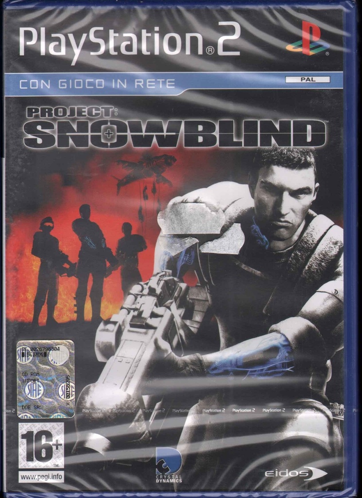 [5032921021005] Project Snowblind Videogioco Playstation 2 PS2 Sigillato 5032921021005