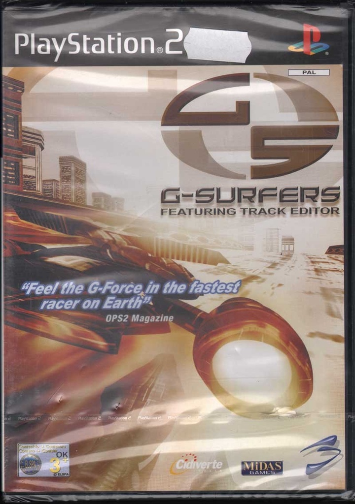 [8713399011510] G-Surfers Videogioco Playstation 2 PS2 Sigillato 8713399011510
