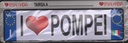 I Love Pompei - Targa Idea Regalo Regalandia Sigillato 9807800004532