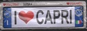 I Love Carpi - Targa Idea Regalo Regalandia Sigillato 9807800004297
