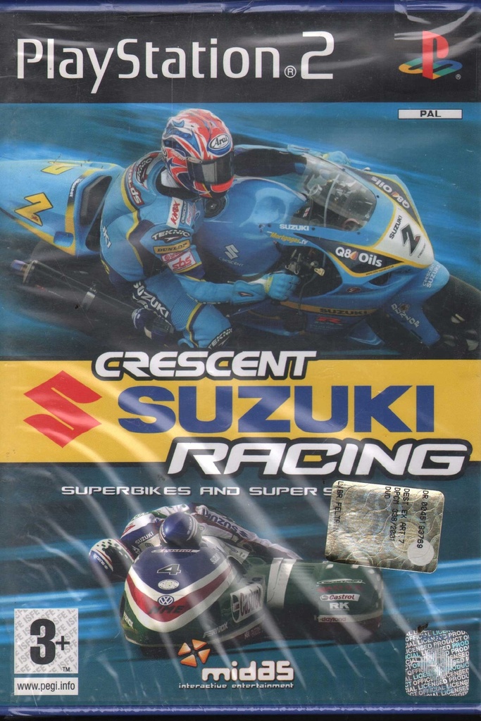 [PSDUP52803] Crescent Suzuki Racing Playstation 2 PS2 Sigillato 5060057021286