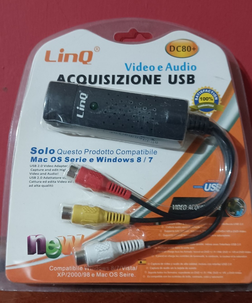 [6950029013298] Scheda Usb Per Acquisizione Video Sigillato