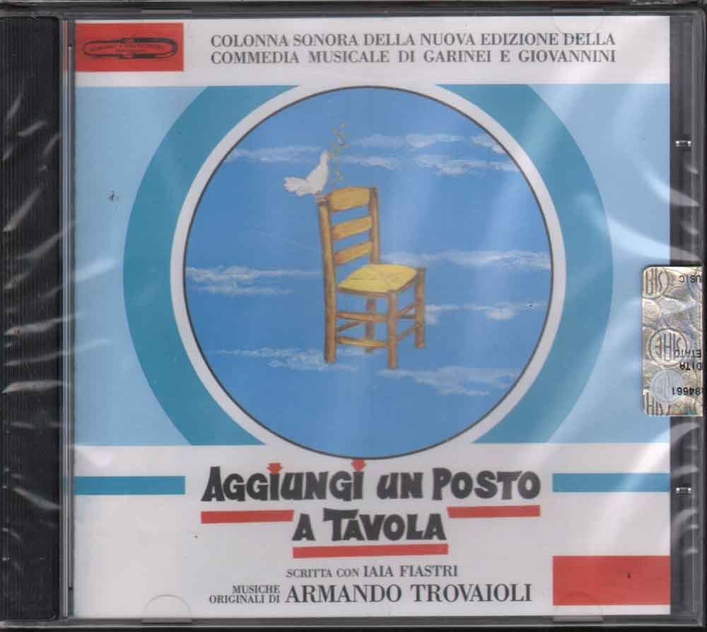 Aggiungi Un Posto A Tavola CD Jewel Box Armando Trovaioli