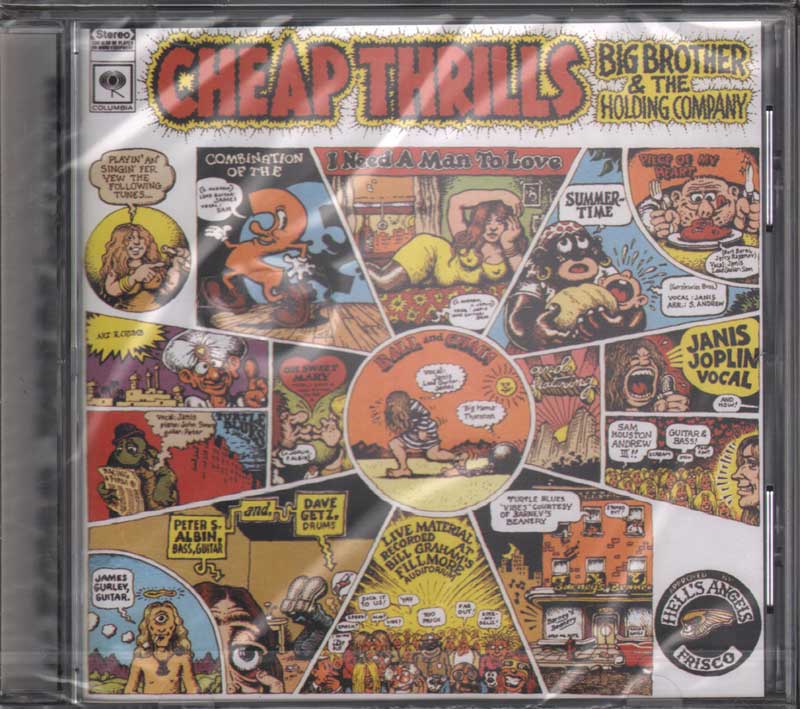 Cheap Thrills CD Jewel Box Big Brother & The Holding Company