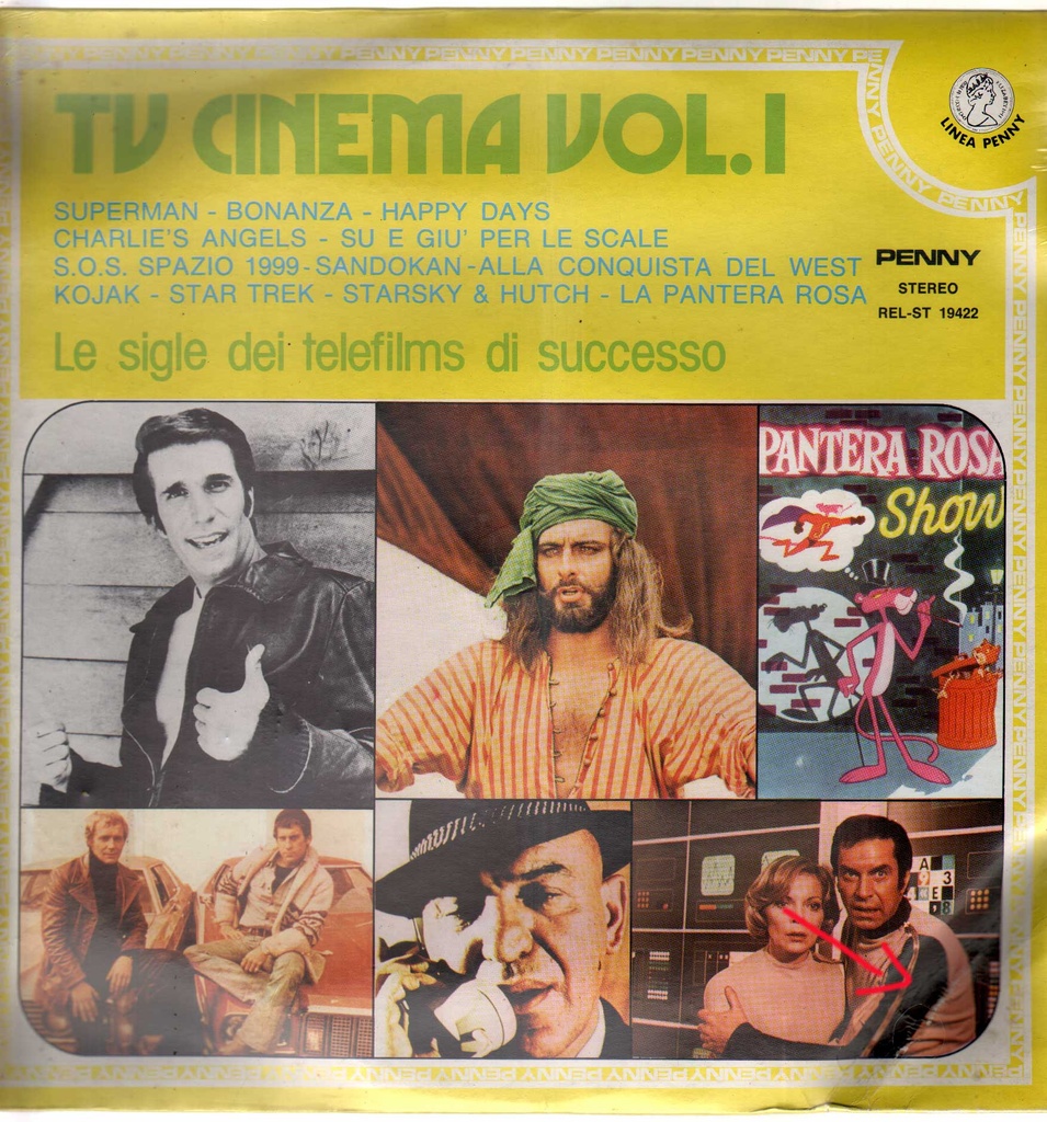 [RELST19422] Le Sigle Dei Telefilm Di Successo Cover Lp 33 Giri Diss Gacha
