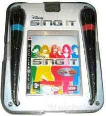 [8717418186494] Disney Sing It! Camp Rock Hannah Montana + Microfoni Playstation 3 PS3 Sigillato 8717418186494