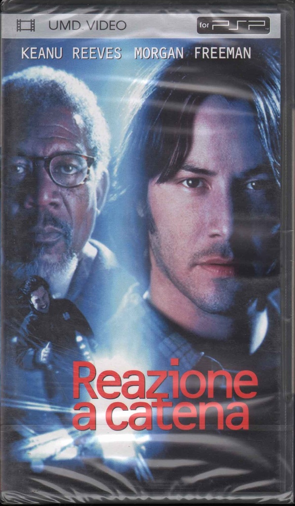 [8010312060021] Reazione a Catena UMD PSP Keanu Reeves / Morgan Freeman Sigillato 8010312060021