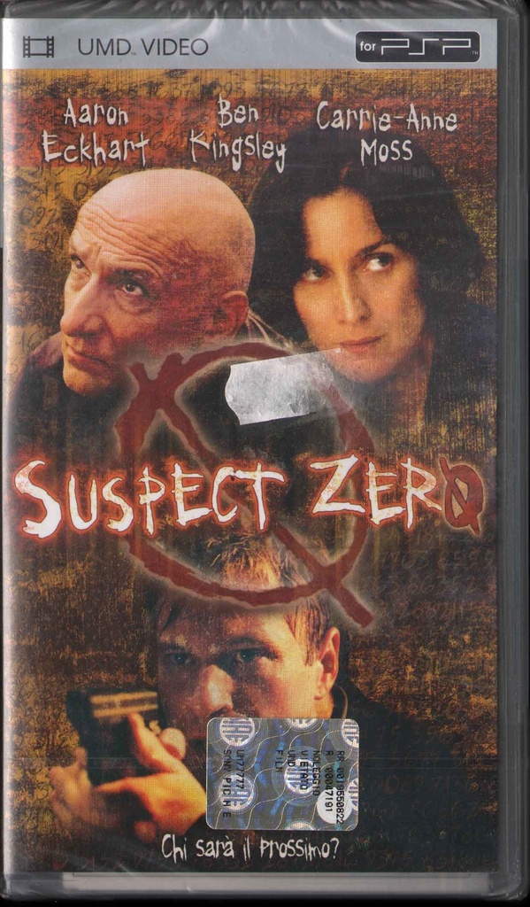 [8013123009968] Suspect Zero UMD PSP Aaron Eckhart / Ben Kingsley Sigillato 8013123009968