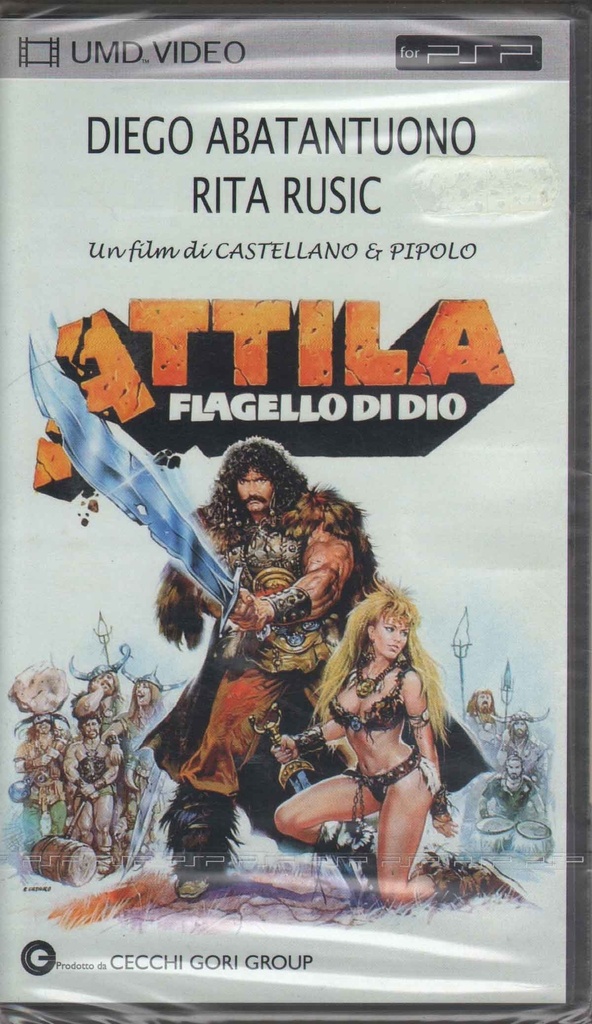 [8033109390194] Attila Flagello Di Dio UMD PSP Diego Abatantuono Sigillato 8033109390194