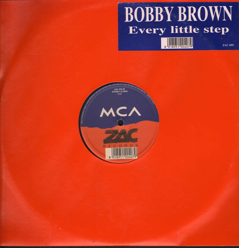 [8018951004079] Every Little Step Vinile 12" Bobby Brown