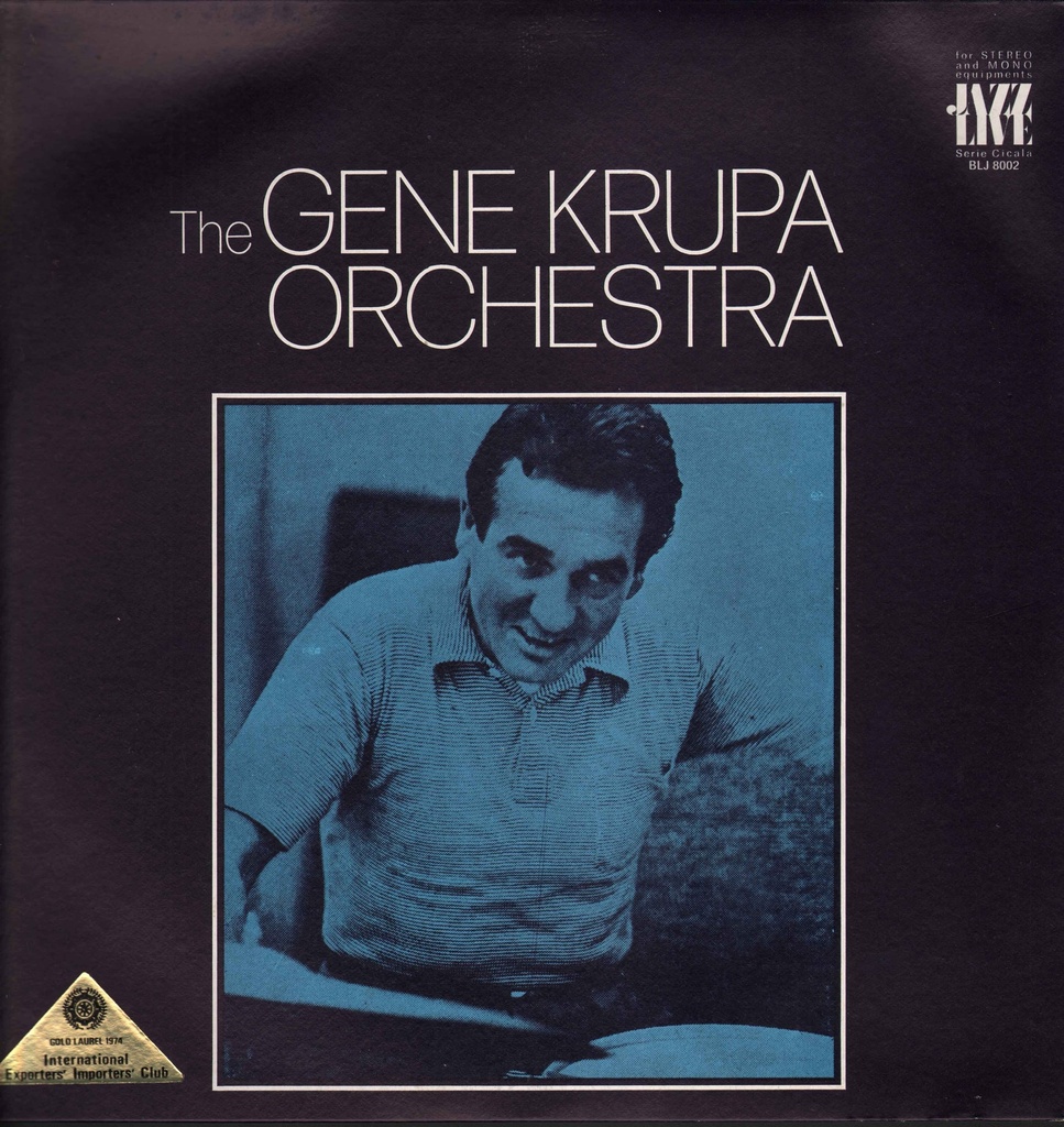 [8002] Gene Krupa And His Orchestra Lp 33 Giri Gene Krupa And His Orchestra