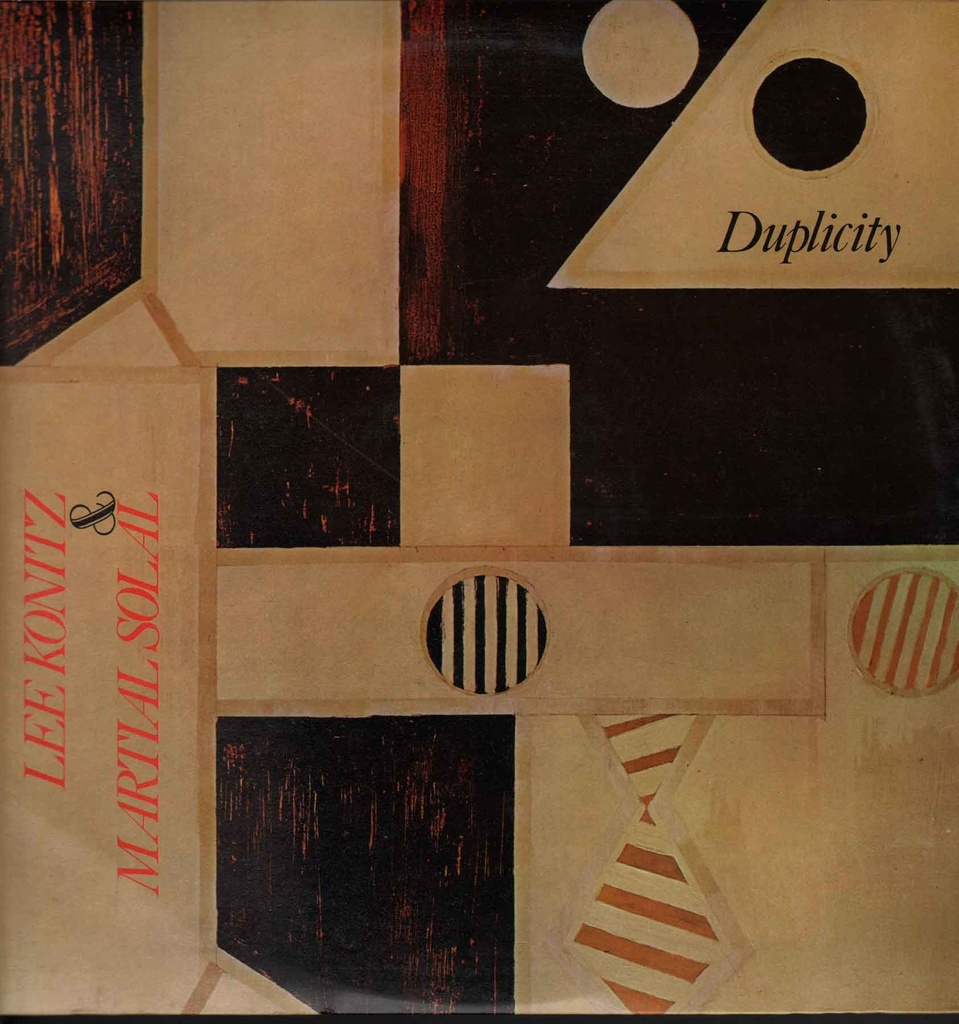 [HDP1718] Duplicity Doppio Lp 33 giri / Sleeve: Gatefold - Copertina: Apribile Lee Konitz & Martial Solal